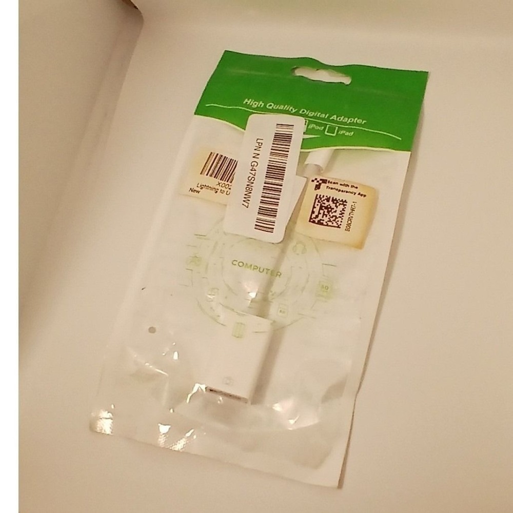 Lightning to USB Camera Adapter for iPhone iPad High Quality Digital Adapter